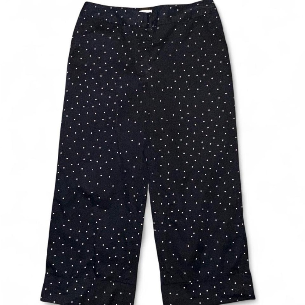 Black Polka Dot Pants